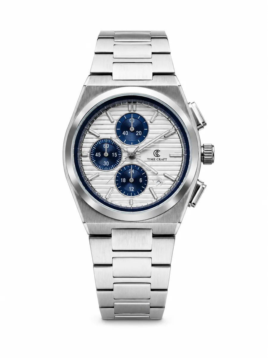 Chronograph PRX - White Silver